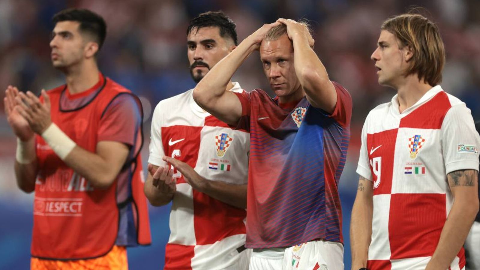 Borna Sosa spricht nach Kroatien - Italien am Sky Mikro