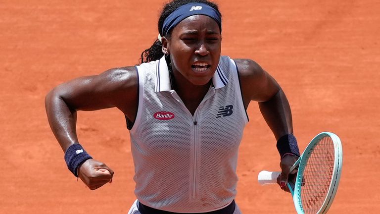 Coco Gauff steht als erste Spielerin im Halbfinale der French Open. 