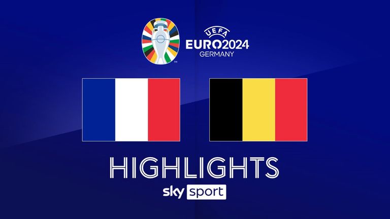 EURO 2024 - Achtelfinale - Frankreich vs. Belgien - Highlights