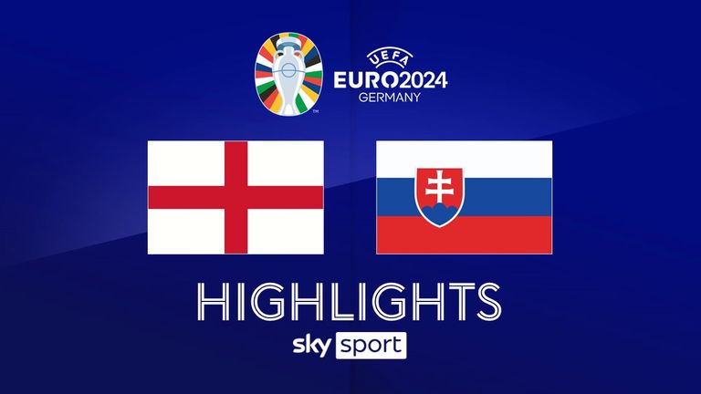 EURO 2024 - Achtelfinale - England vs. Slowakei - Highlights