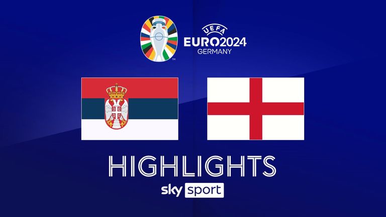 EURO2024 - Gruppe C - Serbien vs. England