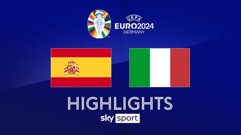 EURO2024 - Gruppe B - Spanien vs. Italien