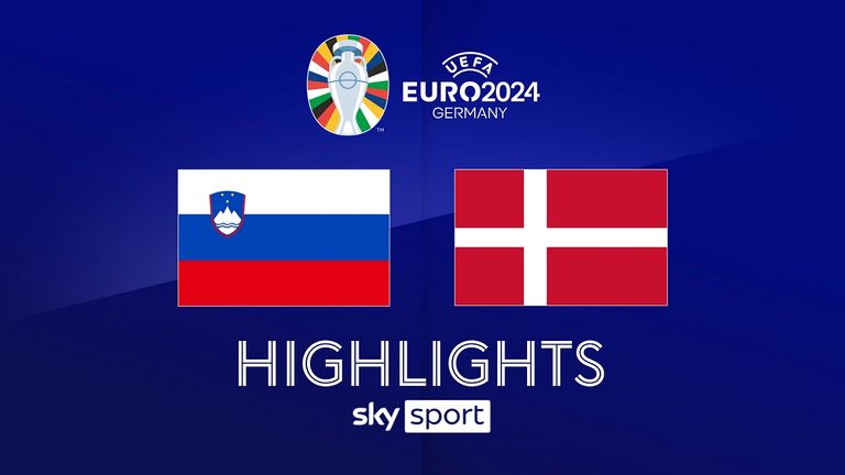 EURO 2024 - Gruppe C - Slowenien vs. Dänemark