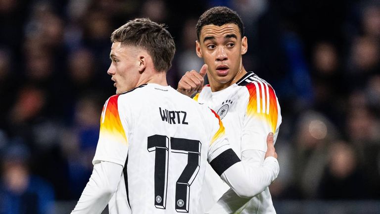 Florian Wirtz (l.) und Jamal Musiala sind die Hoffnungsträger der deutschen Nationalmannschaft.