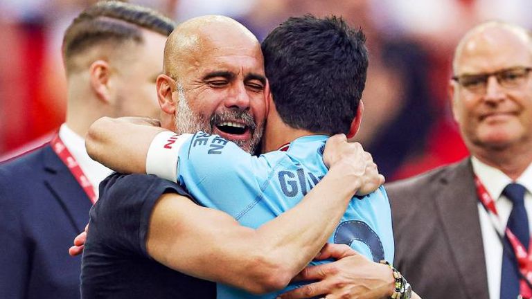 Pep Guardiola hat Ilkay Gündogan in den höchsten Tönen gelobt und glaubt an eine erfolgreiche Zukunft als Trainer. 