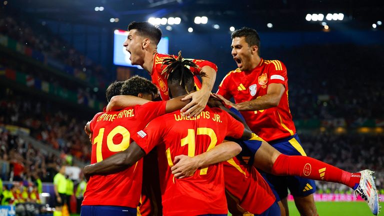 Spanien schlägt Georgien und steht im Viertelfinale der EURO 24