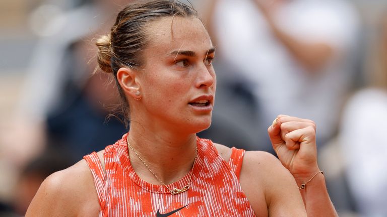 Aryna Sabalenka ist ins Viertelfinale der French Open eingezogen.