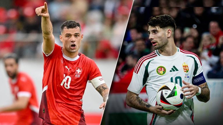 Granit Xhaka und Dominik Szoboszlai wollen Deutschland in der Vorrunde ein Bein stellen.