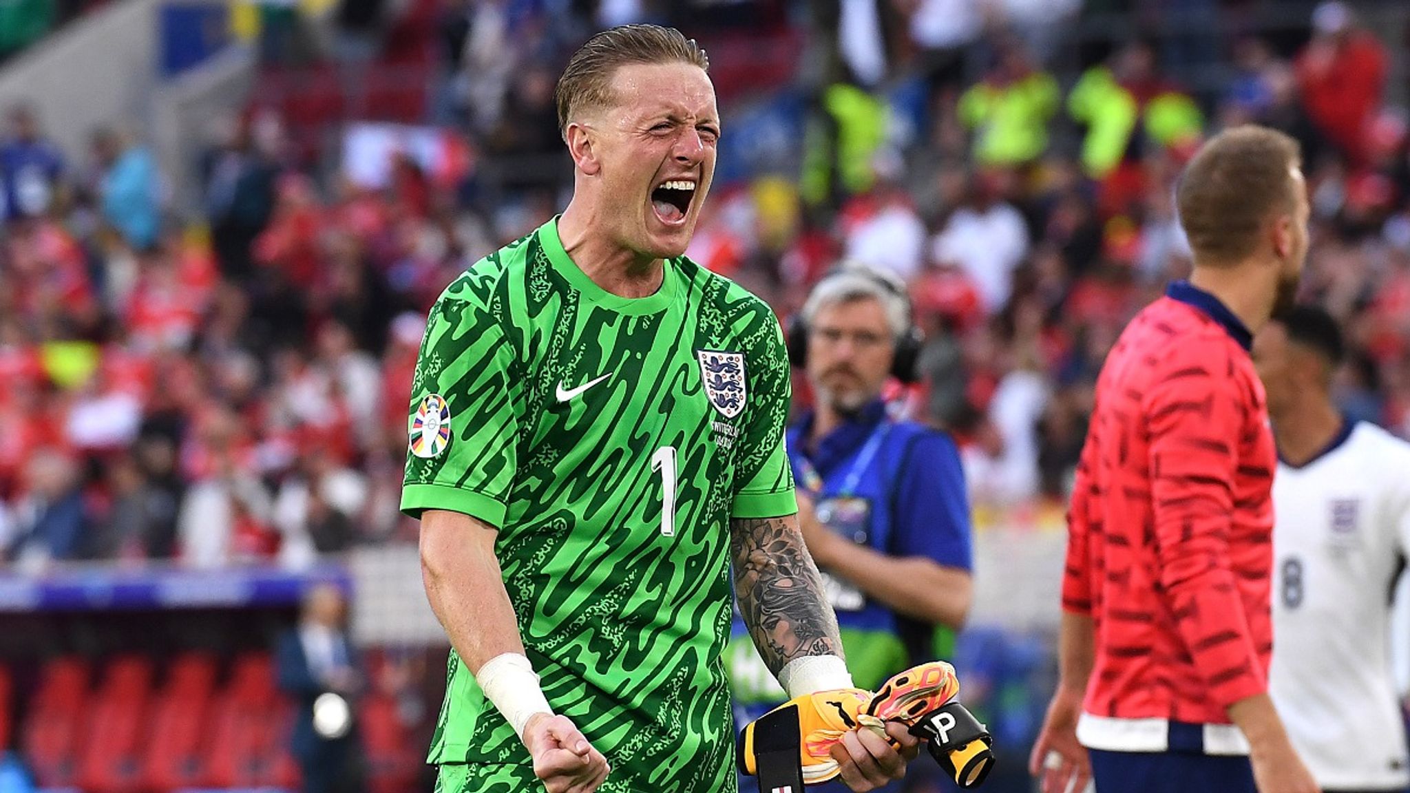 Jordan Pickford wurde im EMViertelfinale gegen die Schweiz zum Helden