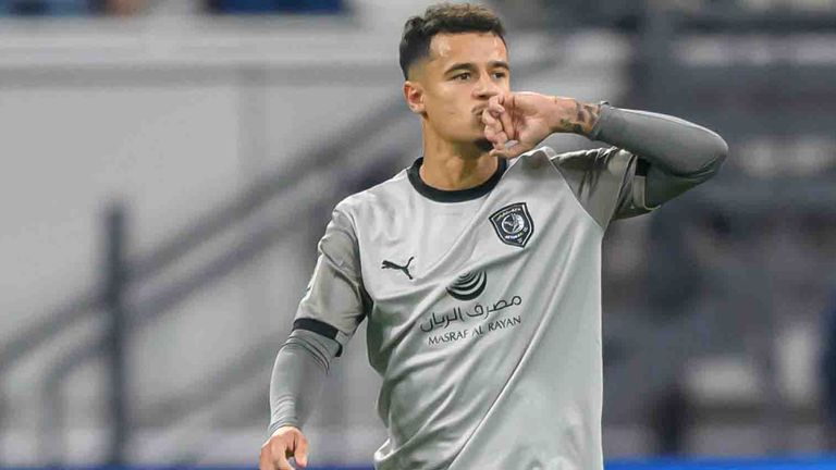 Philippe Coutinho spielte zuletzt für Al Duhail SC.