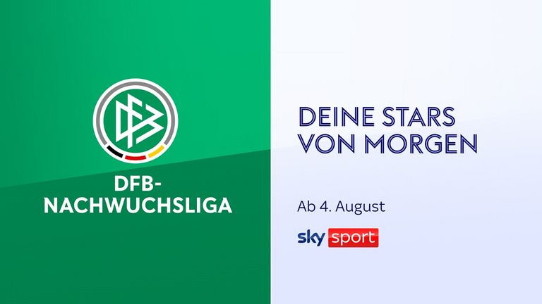 Sky Sport überträgt ab August 2024 die DFB-Nachwuchsligen live. 