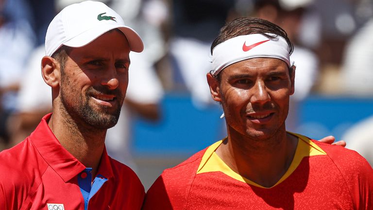 Novak Djokovic (l.) und Rafael Nadal trafen bisher 60 Mal aufeinander. Kein anderes Duell gab es in der Tennis-Historie öfter. 