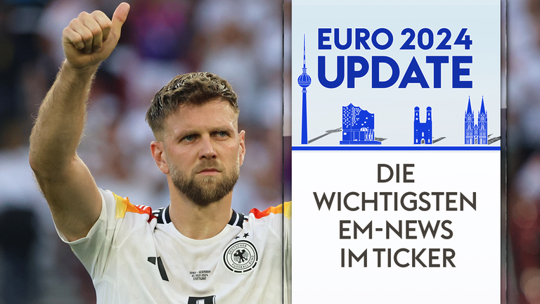 Niclas Füllkrug dankt den deutschen Fans nach dem EM-Aus für die Unterstützung.
