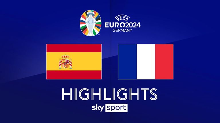 EURO 2024 - Halbfinale - Spanien vs. Frankreich - Highlights