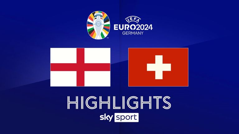 EURO 2024 - Viertelfinale - England vs. Schweiz - Highlights