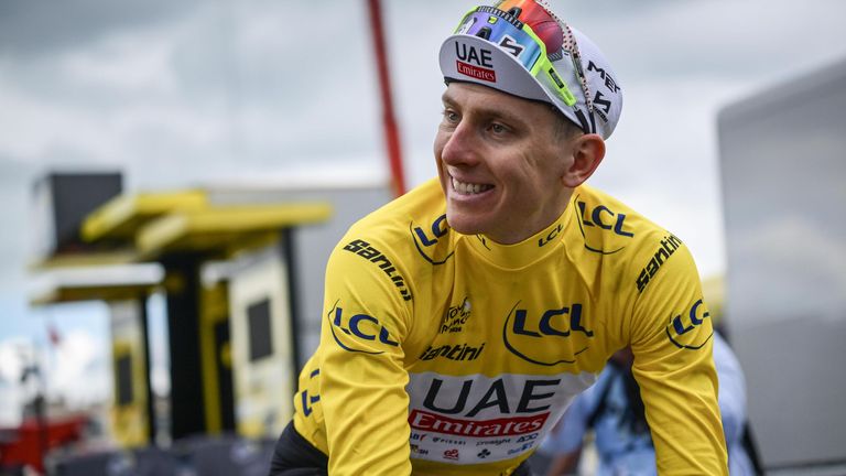 Tadej Pogacar gewinnt die 14. Etappe der Tour de France.
