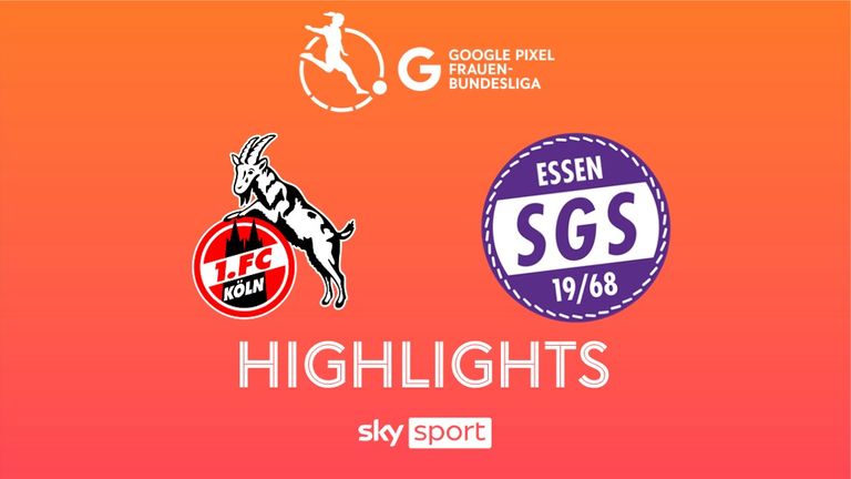 Spieltag 2: 1. FC Köln - SGS Essen - 2024/25 - Frauen Bundesliga