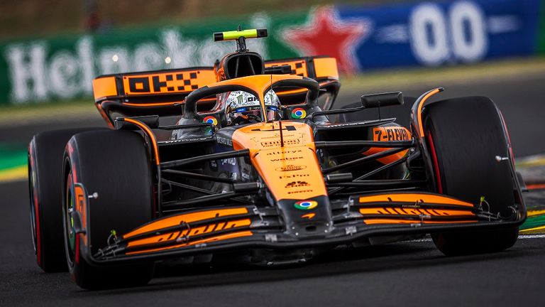 McLaren-Pilot Lando Norris zeigte erneut eine starke Leistung.