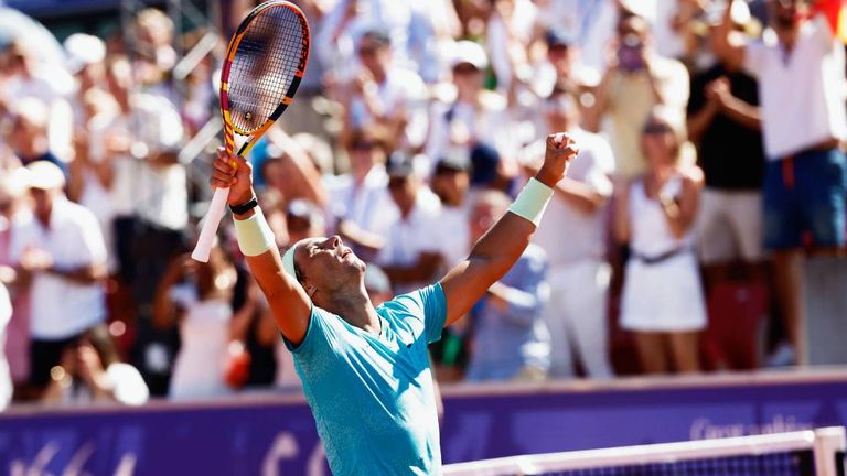 Rafael Nadal hat kurz vor Olympia sein erstes Finale seit zwei Jahren erreicht. 