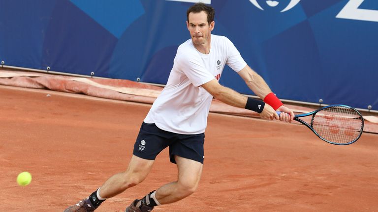 Tennis-Star Andy Murray geht in Paris zum letzten Mal als Profi an den Start.