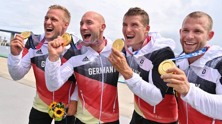 Deutschland gewann bei Olympischen Sommerspielen bislang 438 Mal die Goldmedaille.
