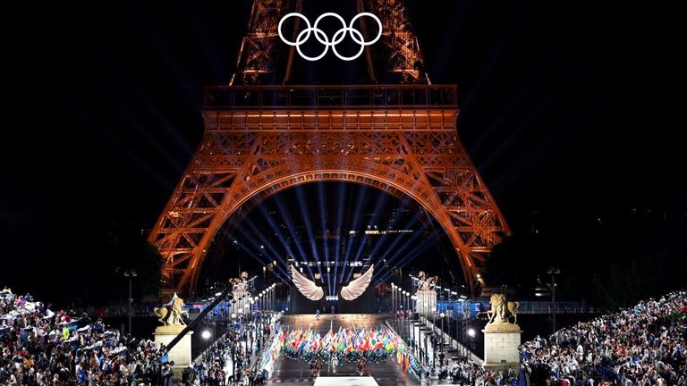 Die Olympischen Spiele in Paris sind offiziell eröffnet.