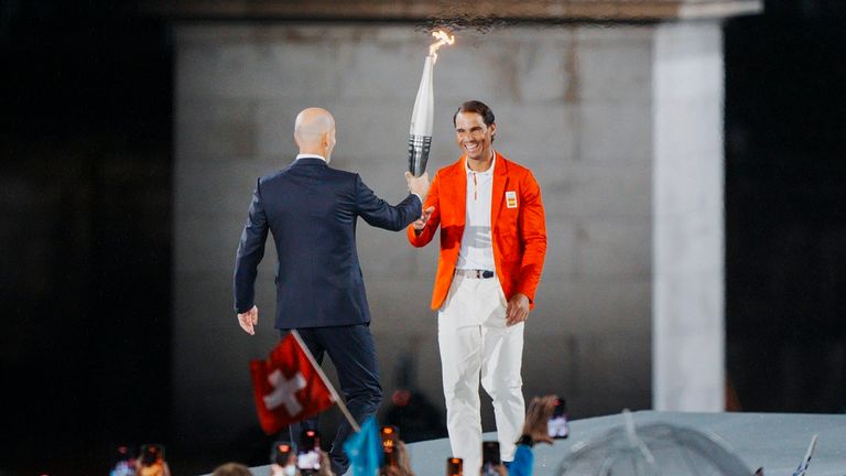 Die besten Bilder der Olympia-Eröffnungsfeier in Paris.