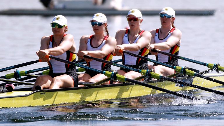 Die deutschen Ruder-Frauen haben die dritte Olympia-Medaille für Team Deutschland gewonnen. 