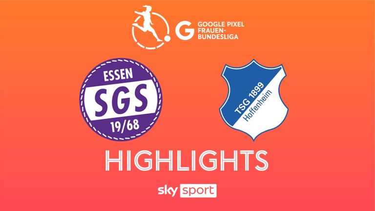 Spieltag 1: SGS Essen - TSG Hoffenheim - 2024/25 - Frauen Bundesliga
