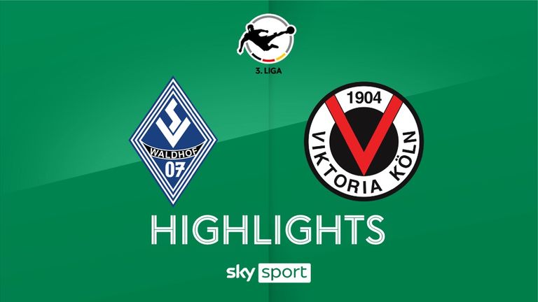 Spieltag 2: SV Waldhof Mannheim - FC Viktoria Köln - 2024/25 - 3. Liga
