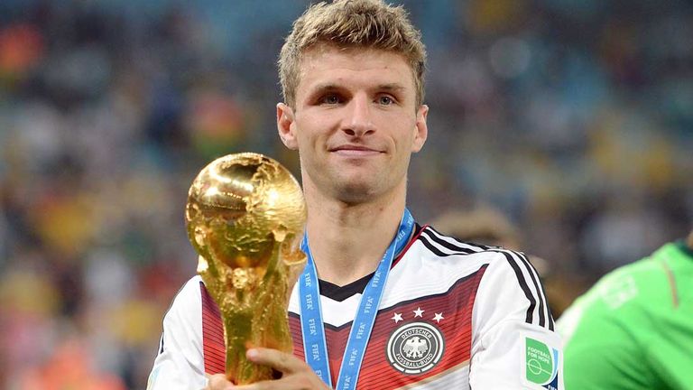 Thomas Müller wurde mit der deutschen Nationalmannschaft 2014 in Brasilien Weltmeister.