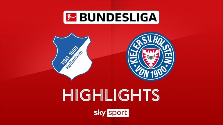 Spieltag 1: TSG 1899 Hoffenheim - Holstein Kiel - 2024/25 - Bundesliga
