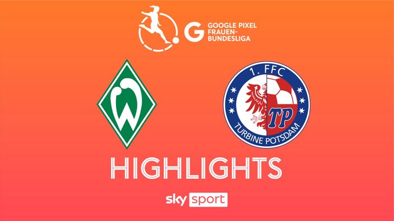 Spieltag 2: Werder Bremen - 1. FFC Turbine Potsdam - 2024/25 - Frauen Bundesliga
