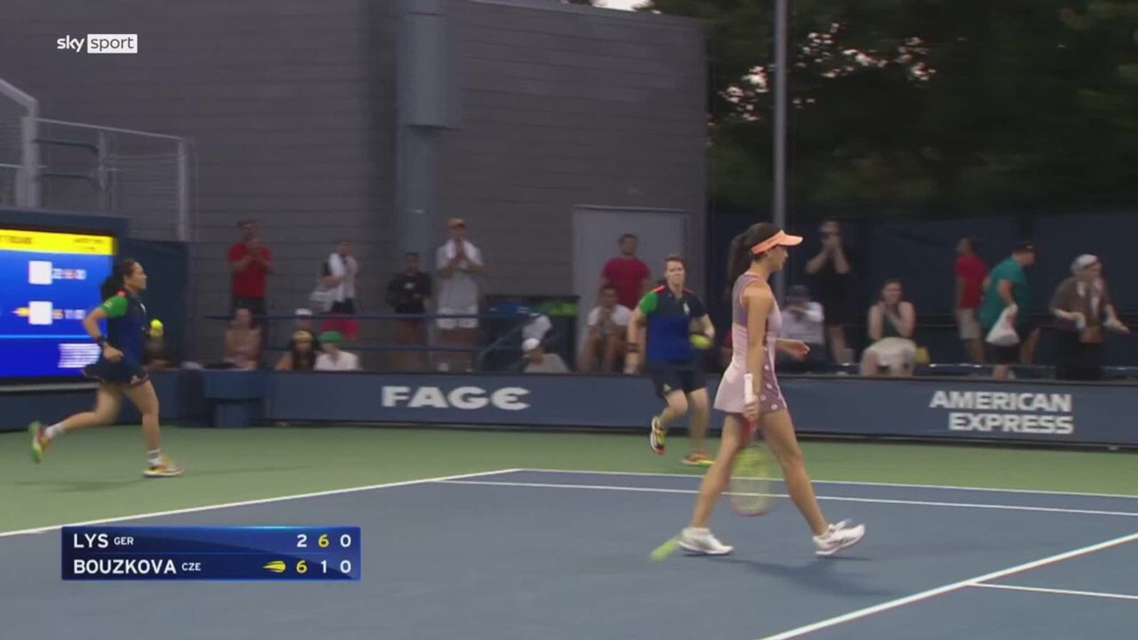 Eva Lys - Marie Bouzkova - die Highlights | US Open | Tennis News | Sky ...