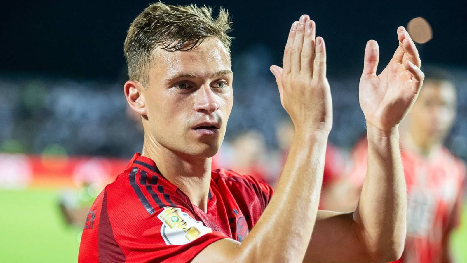 Joshua Kimmich ist nach guter Leistung wohl im Bayern-Mittelfeld gesetzt