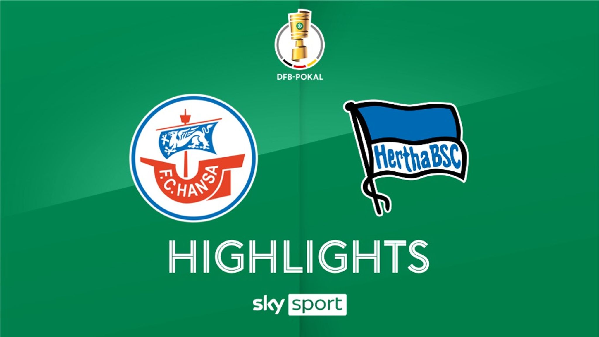 News & Video Rostock Hertha BSC 18.08.2024