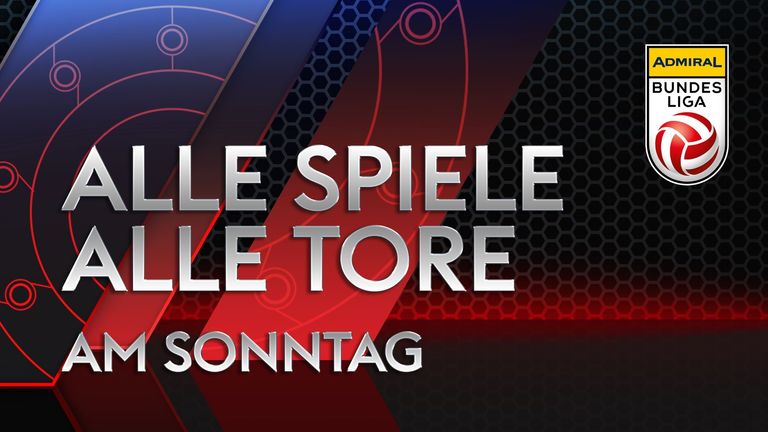 Alle Spiele, alle Tore Admiral Bundesliga 4. Runde – Mit folgenden Spielen: Austria - LASK, BW Linz - Rapid und WAC - GAK.