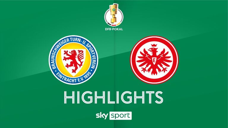 Runde 1: Eintracht Braunschweig - Eintracht Frankfurt - 2024/25 - DFB Pokal
