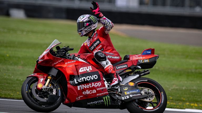 hat einen Doppelsieg bei der MotoGP gefeiert.