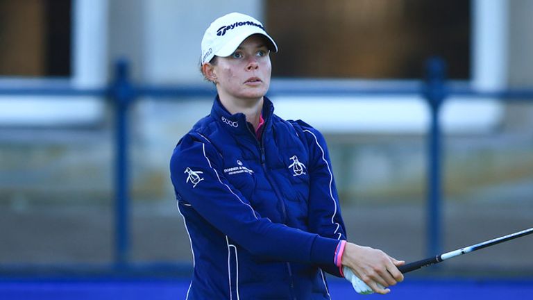 Esther Henseleit startet mit einer schwachen ersten Runde in die British Open in St Andrews.