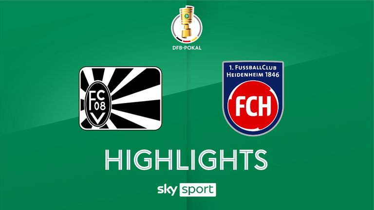 Runde 1: FC 08 Villingen - Heidenheim - 2024/25 - DFB Pokal
