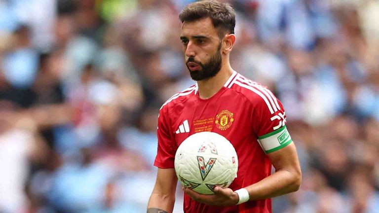 Bruno Fernandes verlängert bei Manchester United.