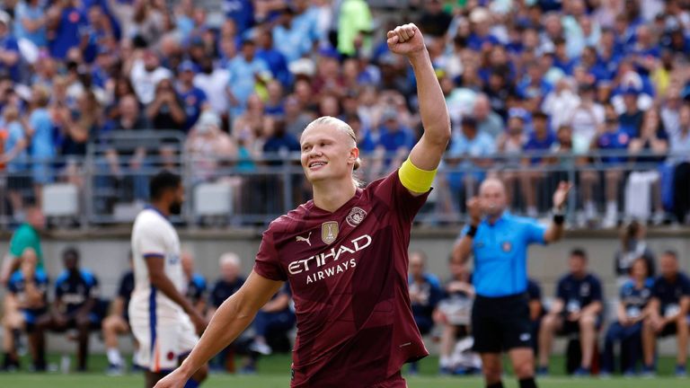 Erling Haaland gewann den PFA Award bereits im vergangenen Jahr.