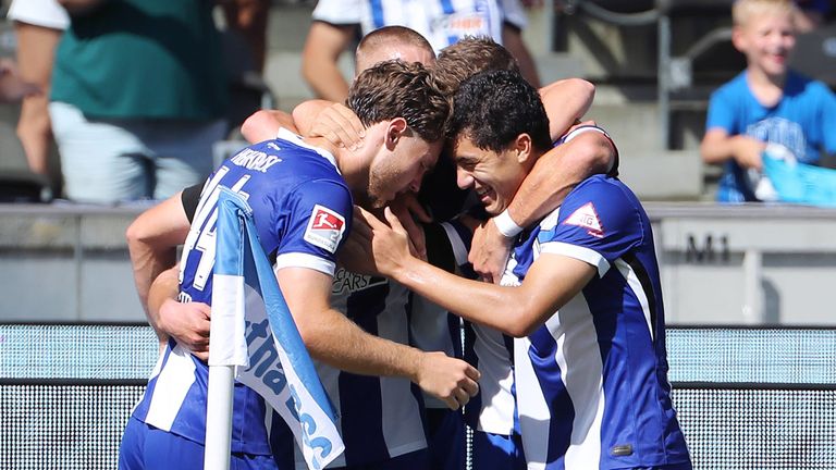 Hertha BSC feiert am 3. Spieltag gegen Aufsteiger Jahn Regensburg den ersten Saisonsieg. 