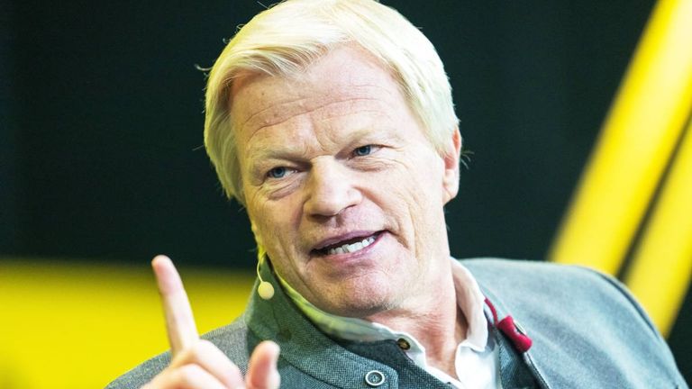 Oliver Kahn erwartet eine Reaktion vom FC Bayern. in der anstehenden Saison. 