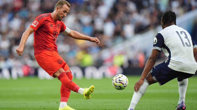 Harry Kane an seiner alten Wirkungsstätte. FC Bayern gewinnt das Vorbereitungsspiel bei Tottenham Hotspur.