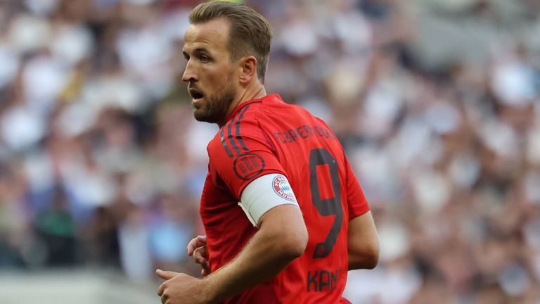 Harry Kane geht in seine zweite Saison beim FC Bayern. 