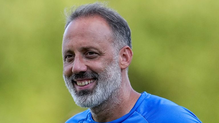 Pellegrino Matarazzo ist seit Februar 2023 Trainer der TSG Hoffenheim.