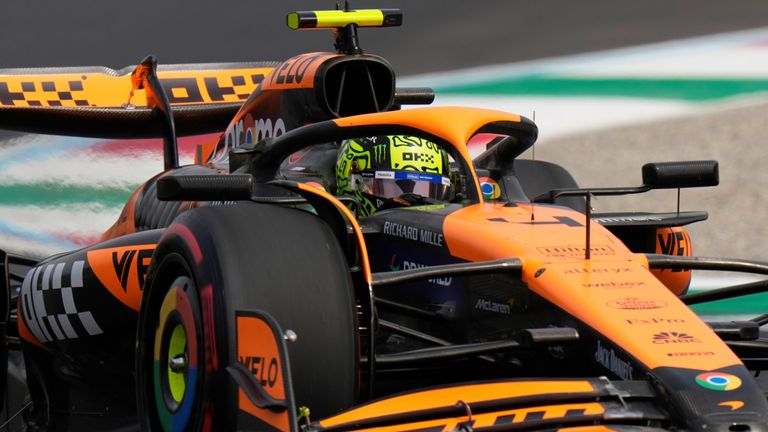 Lando Norris (McLaren) in Monza.