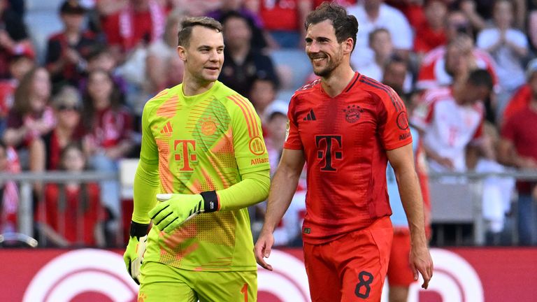 Manuel Neuer spricht sich für einen Verbleib von Leon Goretzka aus.